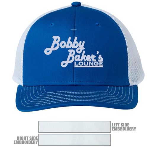 Picture of The Game Everyday Trucker Cap - royal/ white