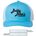 Picture of The Game Everyday Trucker Cap - royal/ white