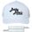 Picture of The Game Everyday Trucker Cap - royal/ white