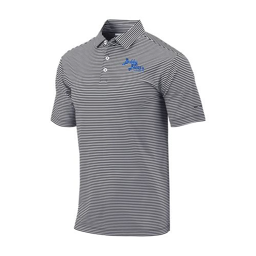 Picture of Blue Logo - Left Chest Print - Men's Omni-Wick Club Invite Polo - black