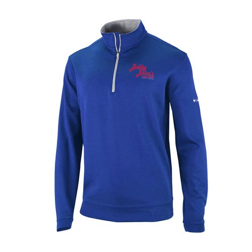 Picture of Red Logo - Left Chest Print - Men's Omni-Wick Wickham Hills 1/4 Zip - azul
