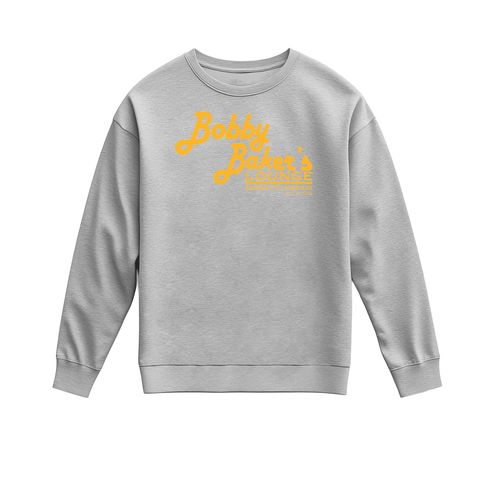 Picture of Gold Logo - Classic Crew - Light Grey