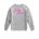 Picture of Pink Logo - Classic Crew - White