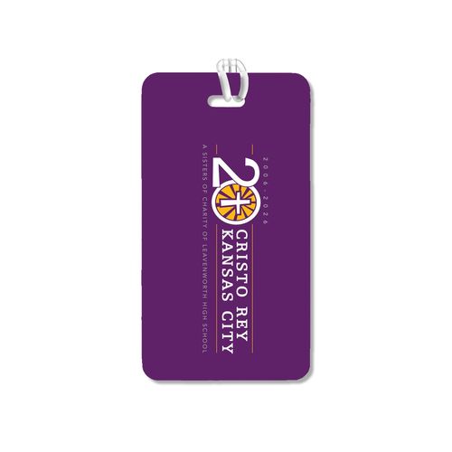 Picture of 20th Anniversary - Identity Bag Tag - primary