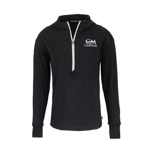 Picture of C&B Womens Daybreak Half Zip Hoodie - Black