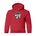 Picture of Heavy Blend Youth Hooded Sweatshirt - red