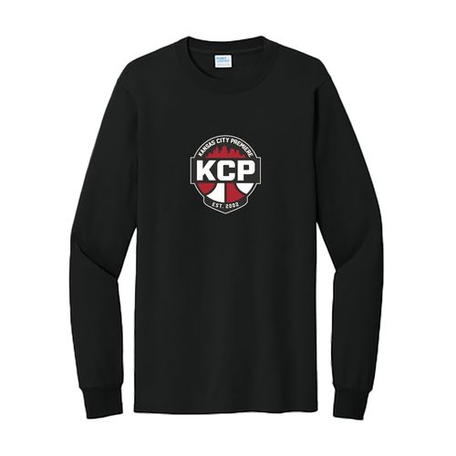 Picture of Port & Company Tall Long Sleeve Essential Tee - black