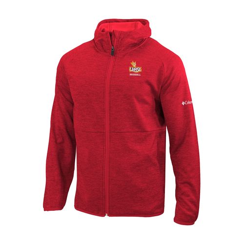 Picture of Men's Omni-Wick It's Time Full Zip Jacket - intense red
