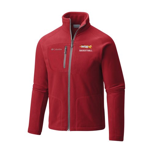 Picture of Men's Fast Trek II Full Zip Fleece - intense red