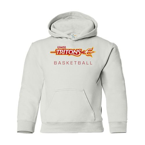 Picture of Heavy Blend Youth Hooded Sweatshirt - white