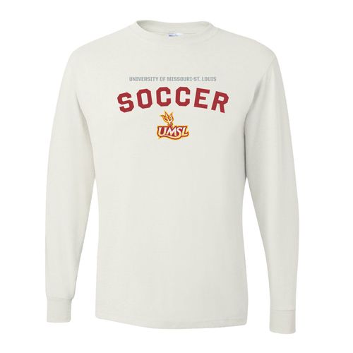 Picture of Dri-Power Long Sleeve T-Shirt - White