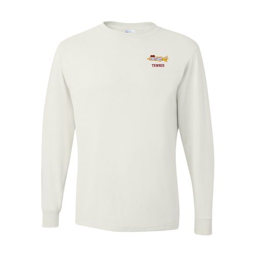 Picture of Youth Dri-Power Long Sleeve T-Shirt - White