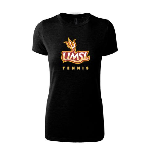 Picture of Women's Fitted Triblend T-Shirt - black