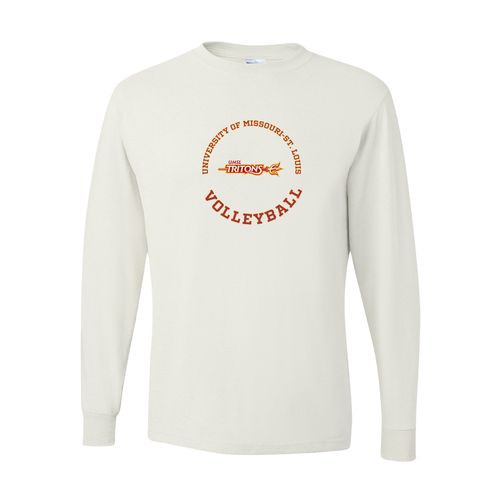 Picture of Youth Dri-Power Long Sleeve T-Shirt - White
