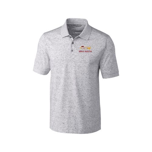 Picture of C&B Advantage Tri-Blend Space Dye Mens Polo - gray