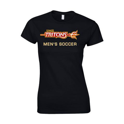 Picture of Women's Semi-Fitted Classic T-Shirt  - black