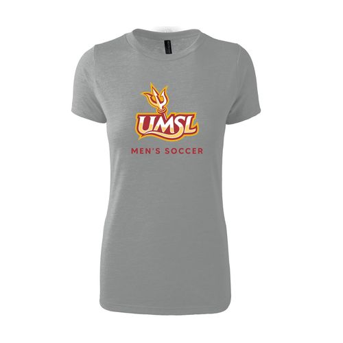 Picture of Women's Fitted Triblend T-Shirt - Grey Heather