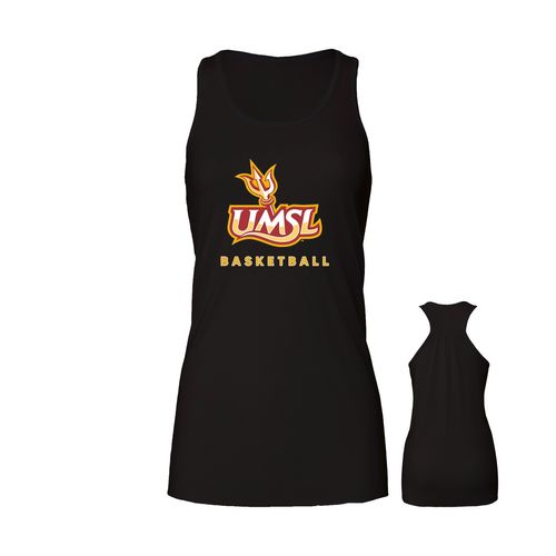 Picture of Women's Flowy Racerback Tank - black