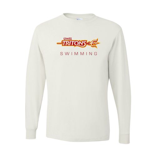 Picture of Youth Dri-Power Long Sleeve T-Shirt - White