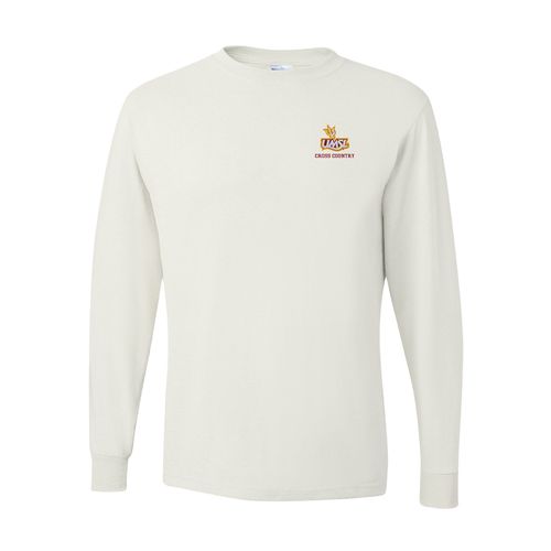 Picture of Dri-Power Long Sleeve T-Shirt - White