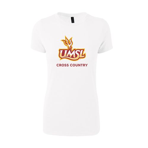 Picture of Women's Fitted Triblend T-Shirt - white