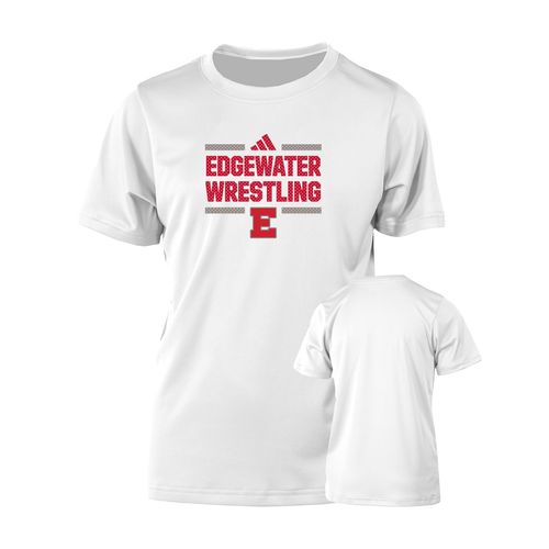 Picture of adidas Youth Short Sleeve Tee - White