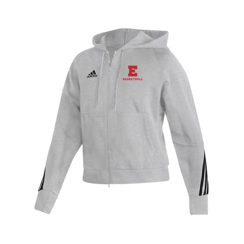 Picture of Women's Fashion Full Zip Hoodie - Medium Grey Heather