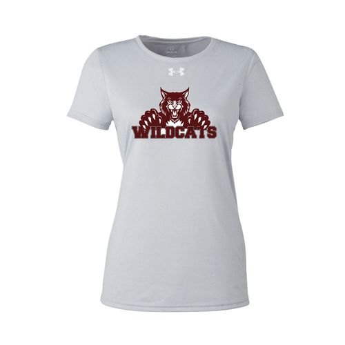Picture of UA Womens Team Tech T-Shirt - Grey Light Heather