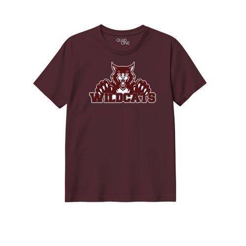 Picture of Womens Semi-Fitted Classic Tee - Maroon