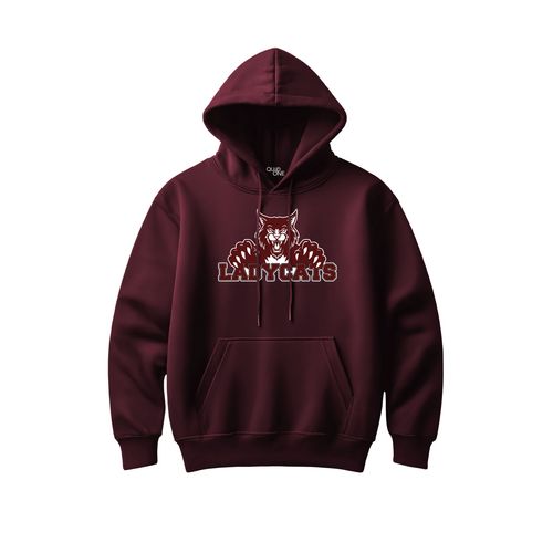 Picture of Ladycats - Classic Hoodie - Maroon