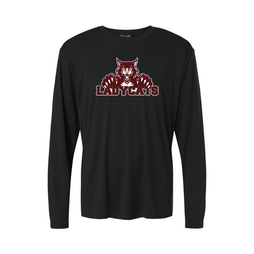 Picture of Ladycats - Performance Long Sleeve T-Shirt - Black