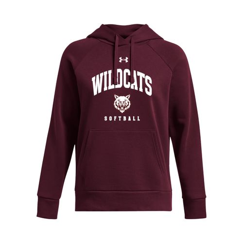 Picture of UA Womens Rival Fleece Hooded Sweatshirt - Maroon