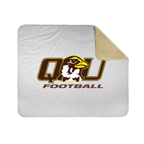 Picture of 50x60 Sherpa Lined Throw Blanket - white