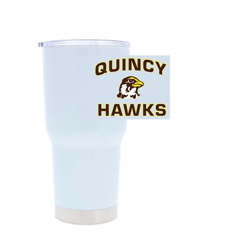 Picture of 30oz Stainless Steel Tumbler - white
