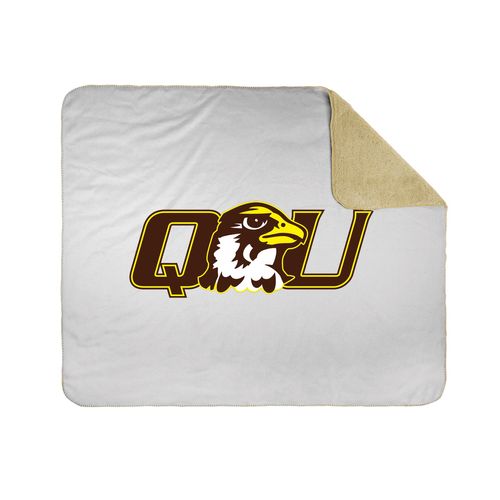 Picture of 50x60 Sherpa Lined Throw Blanket - white