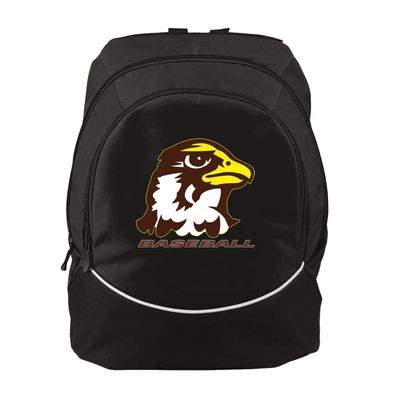 Picture of Augusta Tri-Color Backpack - Black White