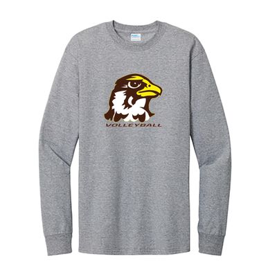 Picture of Port & Company Tall Long Sleeve Essential Tee - Athletic Heather