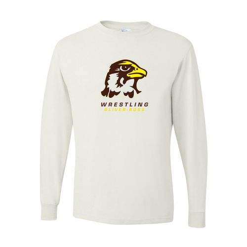 Picture of Youth Dri-Power Long Sleeve T-Shirt - White