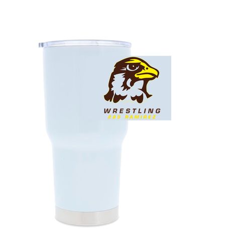 Picture of 30oz Stainless Steel Tumbler - white