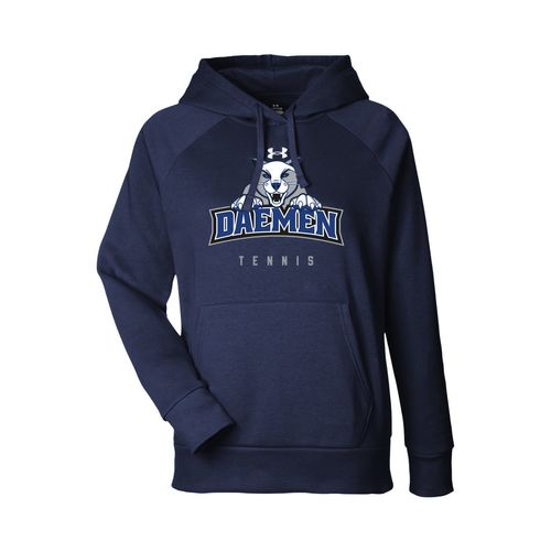 Picture of UA Womens Rival Fleece Hooded Sweatshirt - Midnight Navy