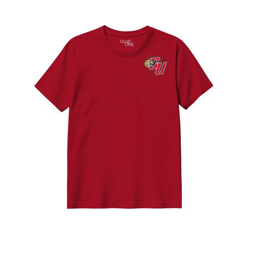Picture of Womens Semi-Fitted Classic Tee - Red