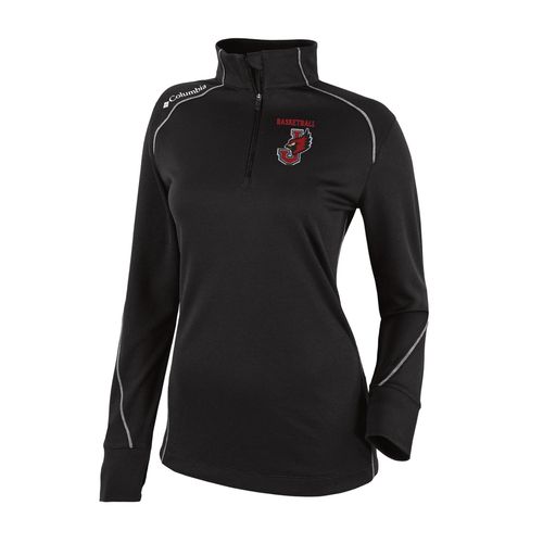 Picture of Women's Omni-Wick Shotgun 2.0 1/4 Zip - black