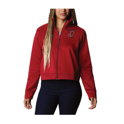 Picture of Women's Columbia River Fleece Full Zip - Intense Red