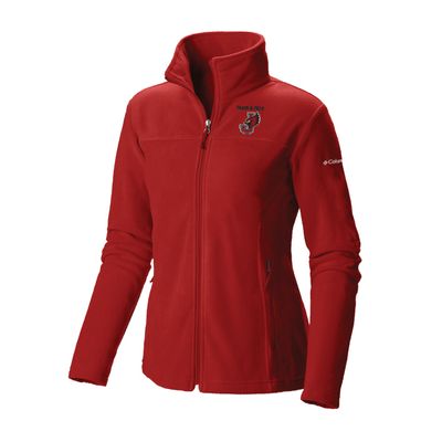 Picture of Women's Give and Go II Full Zip Fleece - Intense Red
