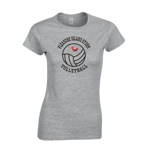 Picture of Women's Semi-Fitted Classic T-Shirt  - Sport Grey