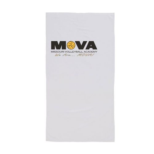 Picture of 30x60 Velour Beach Towel - White