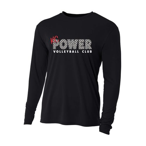 Picture of Youth Long Sleeve Performance Shirt - black