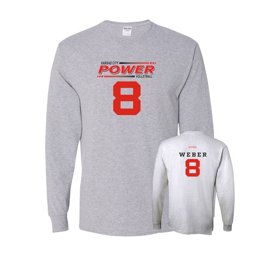 Picture of Youth Dri-Power Long Sleeve T-Shirt - Athletic Heather