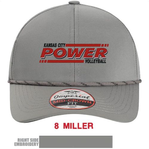 Picture of Imperial -  Habanero Performance Rope Cap - grey