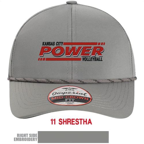 Picture of Imperial -  Habanero Performance Rope Cap - grey